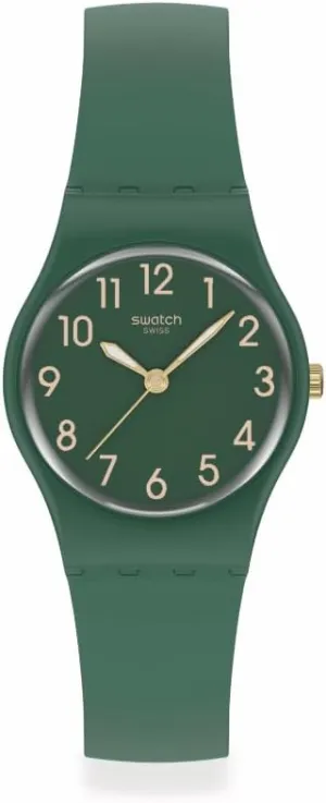 Notes of Pecan Swatch Casual Watch Unisex Green Quartz refrigerator swamp objective inexpensive Plastic 