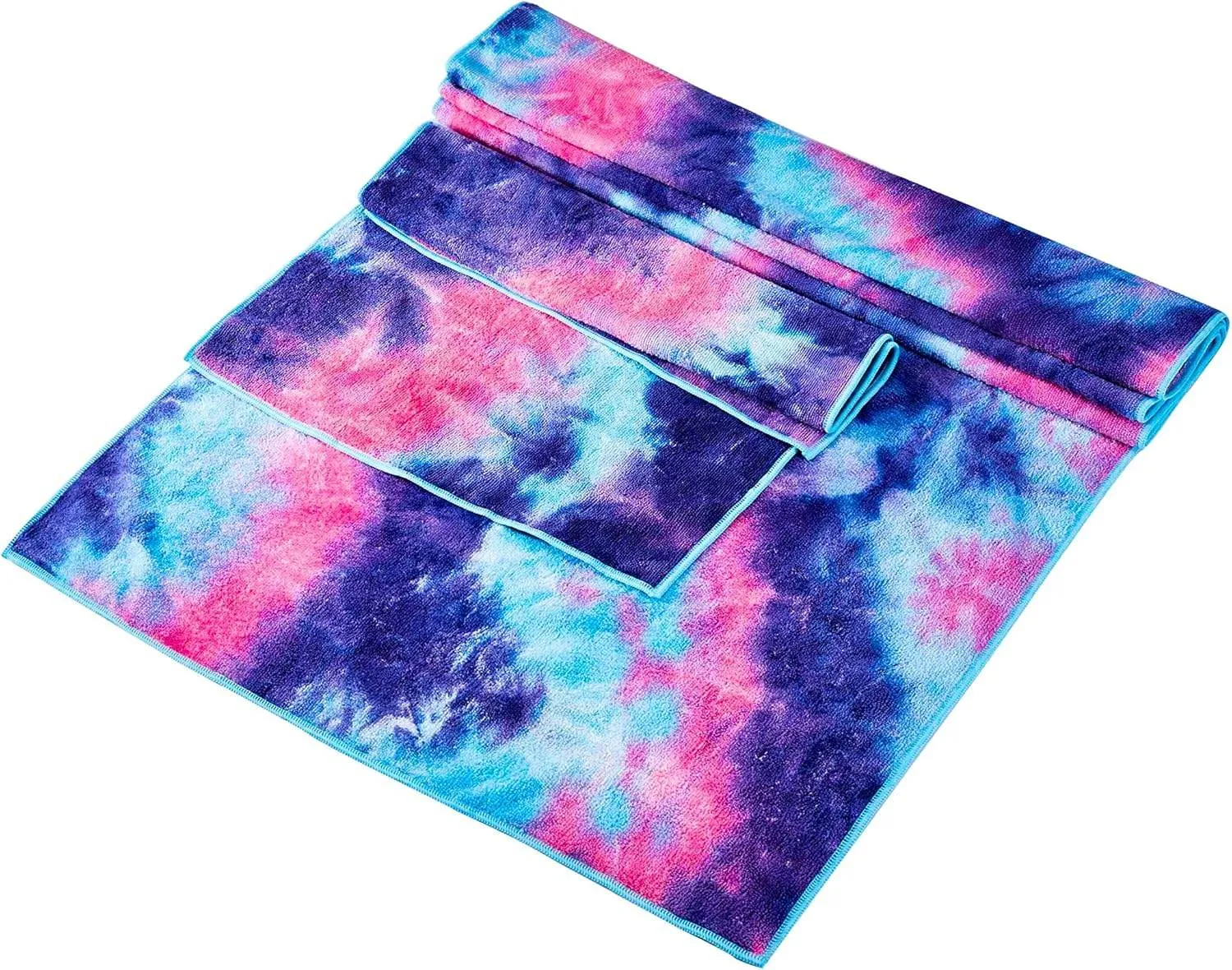 Nousion Hot Yoga Hand Towel, Perfect Microfiber Hand Towel Sweat Absorbent for Yoga and Pilates