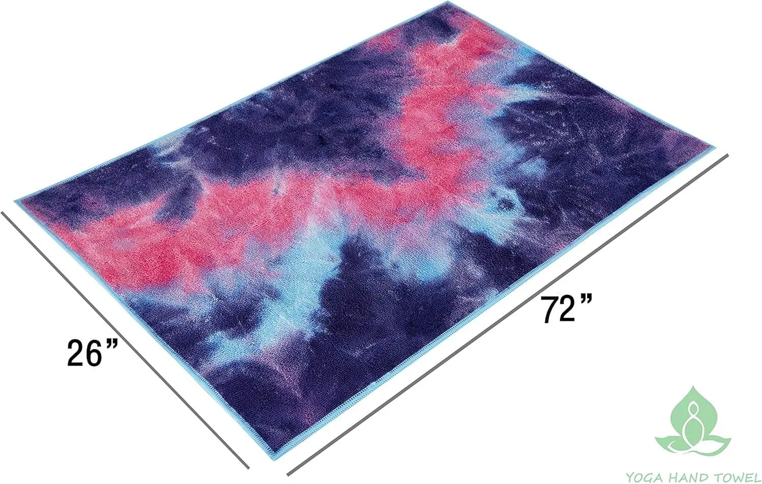 Nousion Hot Yoga Hand Towel, Perfect Microfiber Hand Towel Sweat Absorbent for Yoga and Pilates