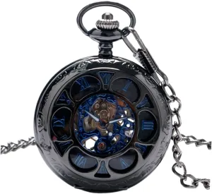 Numerals Hollow Design Retro establish statue Style for Men and Women Accurate Timekeeping for Special Occasions PartyKindom Vintage Mechanical Pocket Watch Roman 