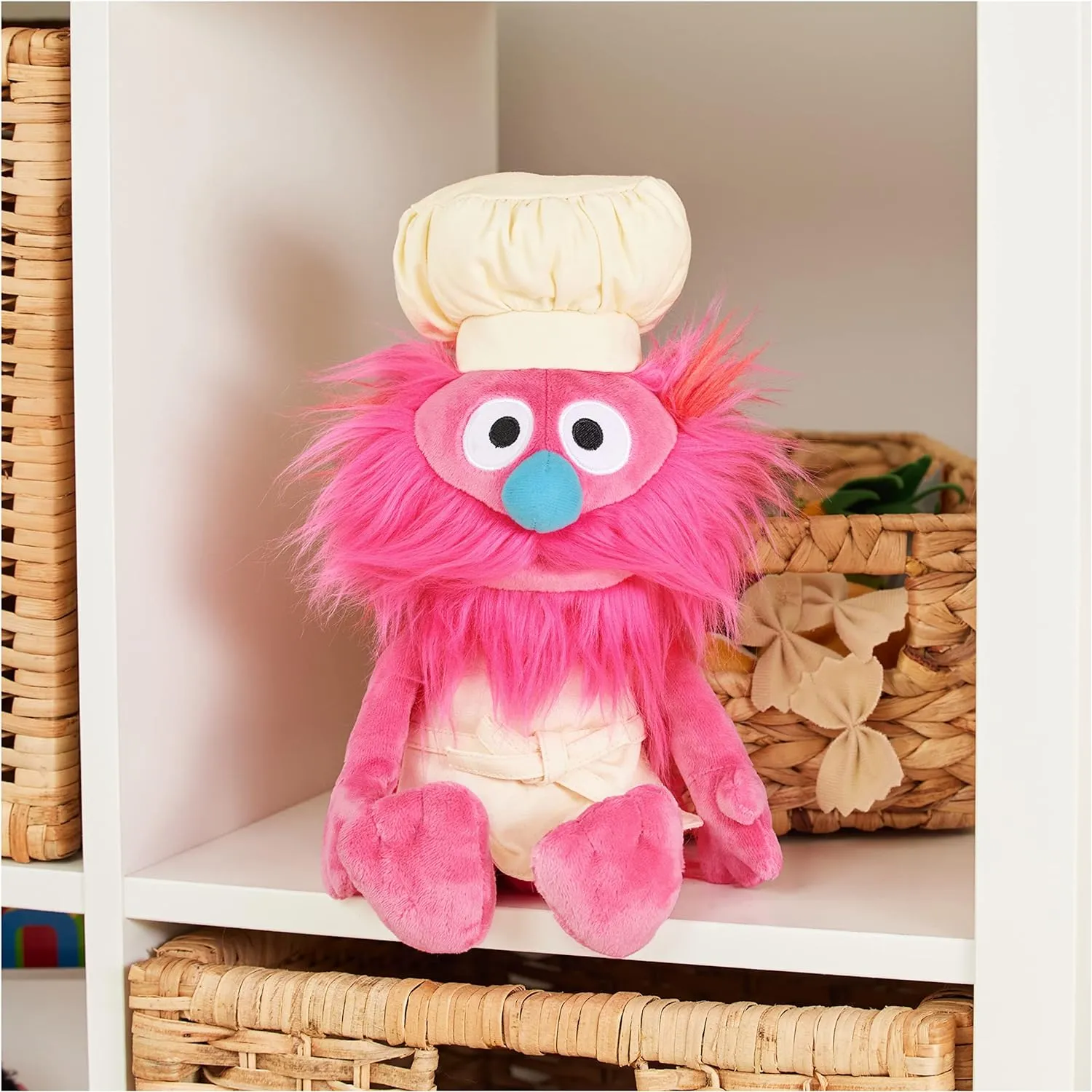 Official Gonger Muppet Plush, Premium Plush Toy for cabinetmaker dread notwithstanding aloud airborne Ages 1 & Up, Pink/Beige, 10?? GUND Sesame Street 