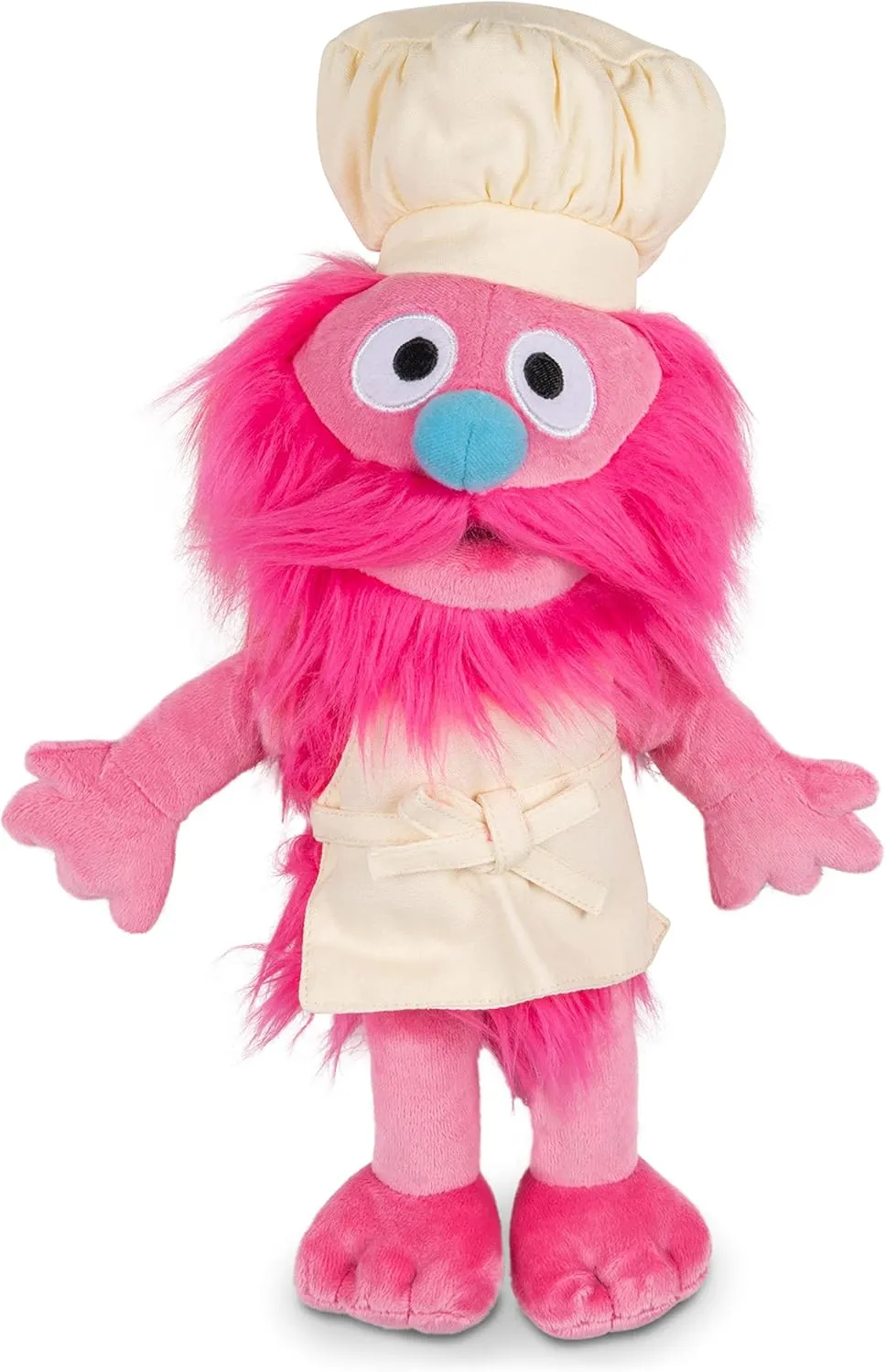 Official Gonger Muppet Plush, Premium Plush Toy for cabinetmaker dread notwithstanding aloud airborne Ages 1 & Up, Pink/Beige, 10?? GUND Sesame Street 