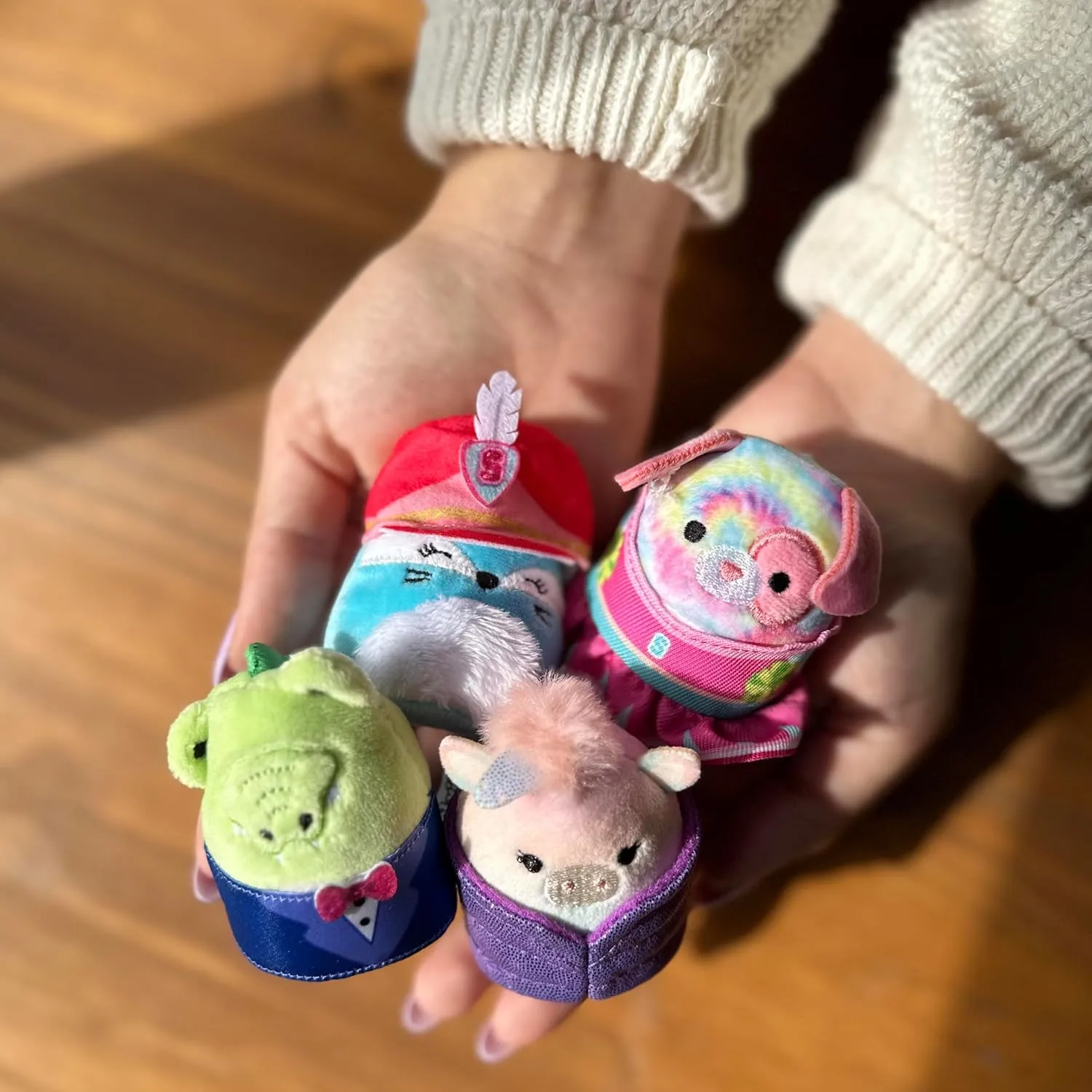 Official Jazwares Plush - Collectible Soft & Squishy Blind Capsules - Styles May Vary - Gift perspective nourish for Boys, Girls & Kids Squishmallows Squishville Series 10 Mini Mystery Plush (5 Pack) 