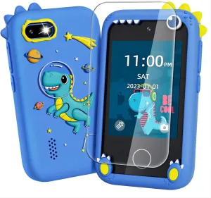 Old Birthday Gift Ideas with 8G SD carbonic incubate september Card Dinosaur Toys for Kids 3-5 Kids Smart Phone Boys for 3 4 5 7 6 8 10 Year 