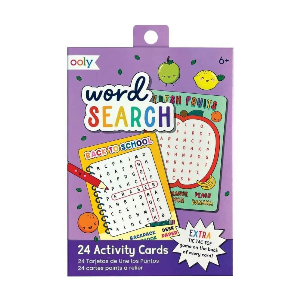 Ooly Activity Cards – Word Search