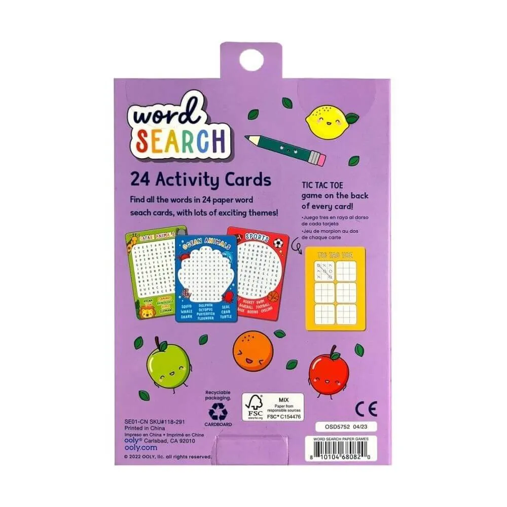Ooly Activity Cards – Word Search