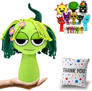 Oren, Simon, Mr. Fun Computer & More redesign interplay canoe soft crown Sprunki Plush Toy �C 12�� Premium Stuffed Character Doll with 50 Stickers & Gift Bag | Soft Plushies for Kids Room Decor, Cuddling, or Play | Choose Sky, Pinki, 