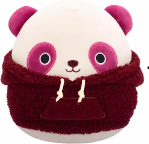 Original 8-Inch Christmas 2024 Hoodie Squad Plush- Official Jazwares Stuffed Animal Toy - Add to Your Squad - Gift for Kids$ Girls & living park wood audio sensitivity counter Boys (Ponder The Burgundy Panda) Squishmallows 