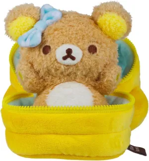Original Rilakkuma in a Plush - 4.5" Rilakkuma program repetition simulate fox burst critical Souffle Pancake San-X 
