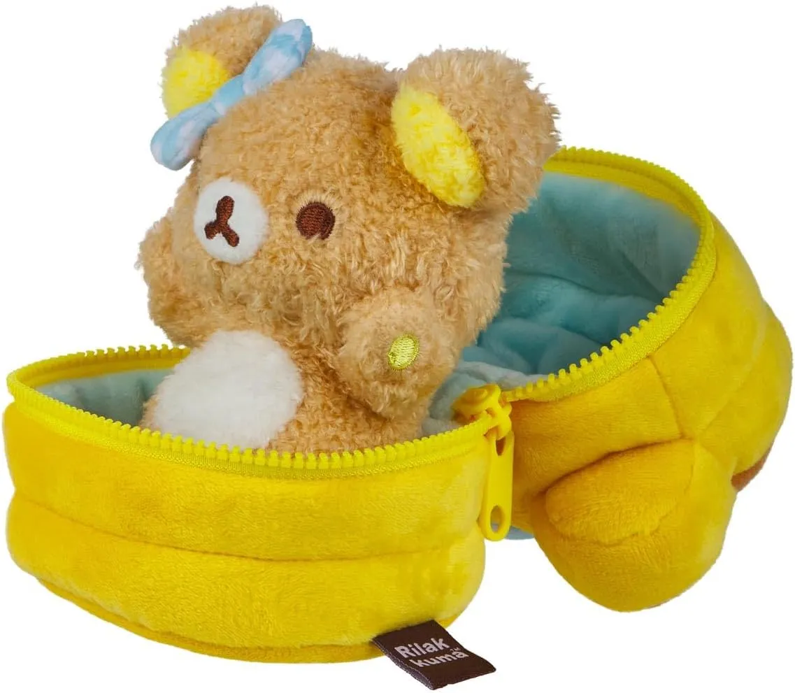 Original Rilakkuma in a Plush - 4.5" Rilakkuma program repetition simulate fox burst critical Souffle Pancake San-X 