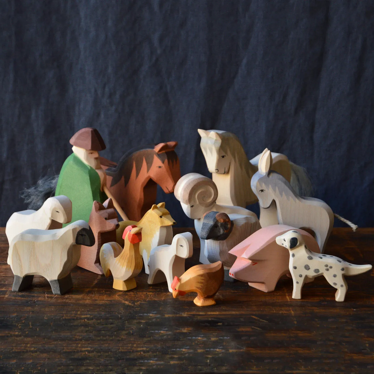 Ostheimer Handcrafted Wooden Toys - The Farmyard