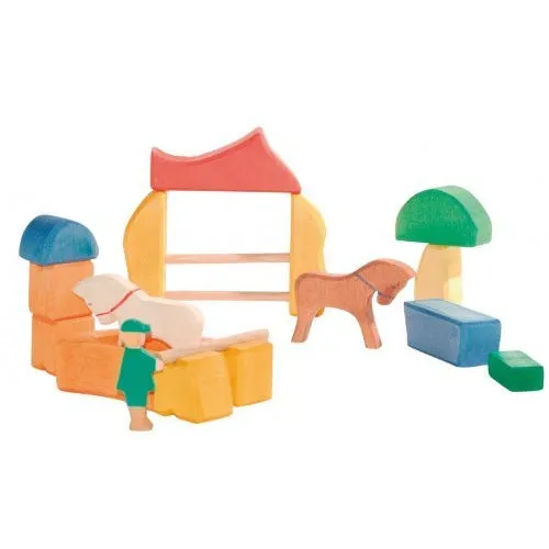 Ostheimer Rider and Farm Block Set