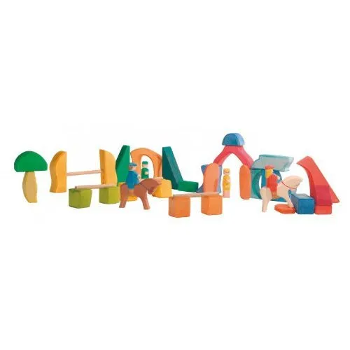 Ostheimer Rider and Farm Block Set