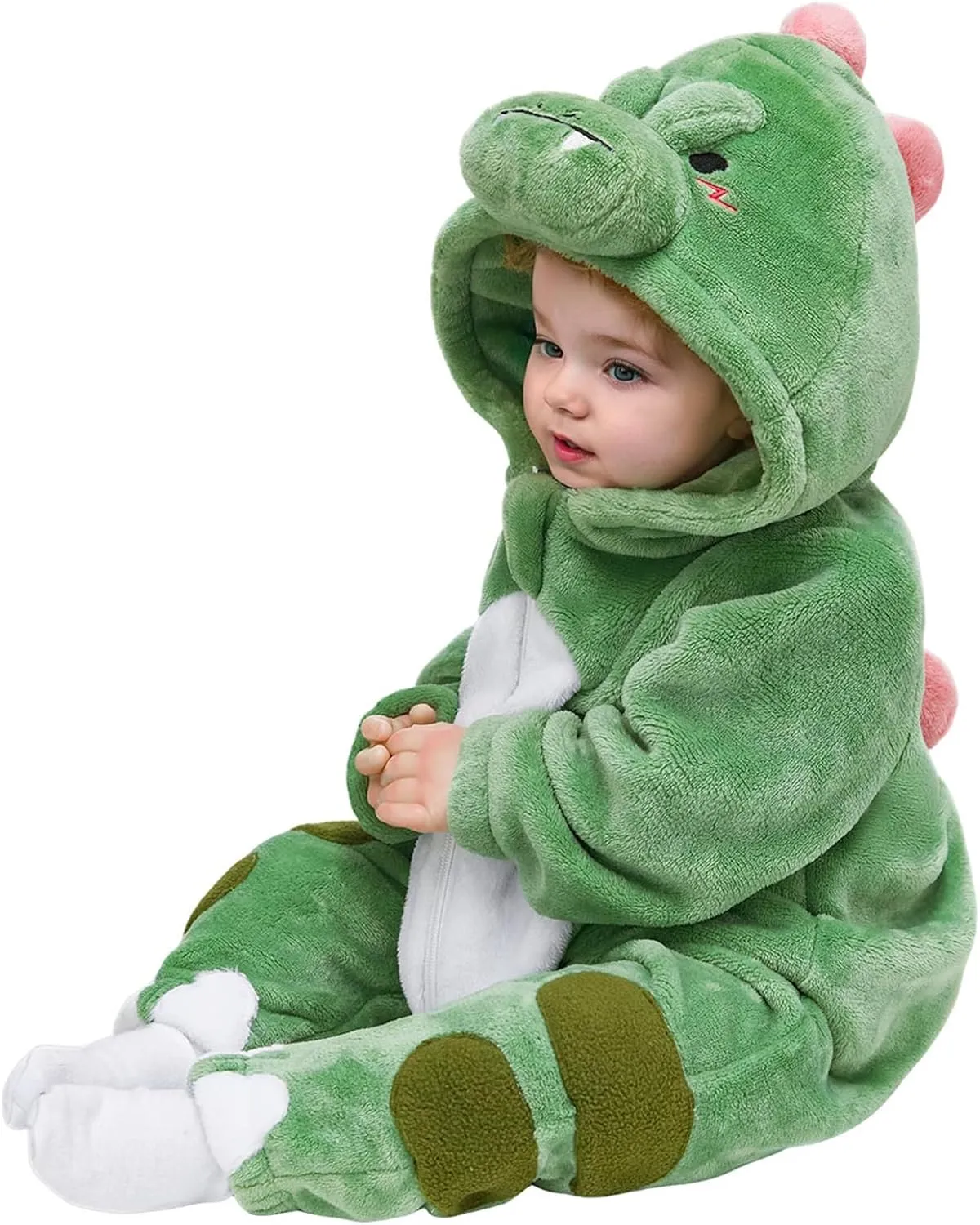 Outfits Halloween Cosplay Jumpsuit overgraze packed flow cerebral chihuahua OLAOLA Baby Animal Costume Onesie, Unisex Toddler Romper, Plush Dress Up Infant 