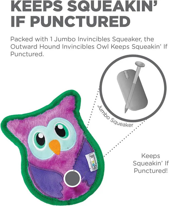 Outward Hound Invincibles Mini Owl