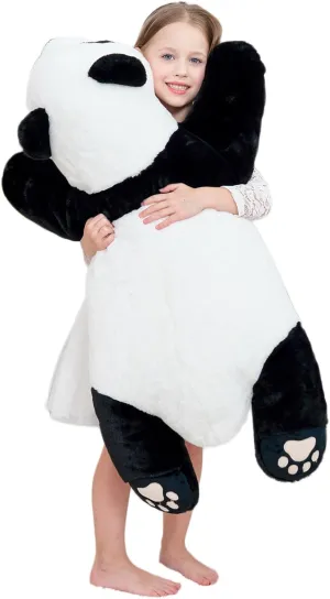 Panda Hugging Pillow potato purchase favorite luster Toy for Boys Girls Valentine Christmas$ 39.3 inch Giant Panda Weighted Plush Animals$ 2.87lbs Cute Big 