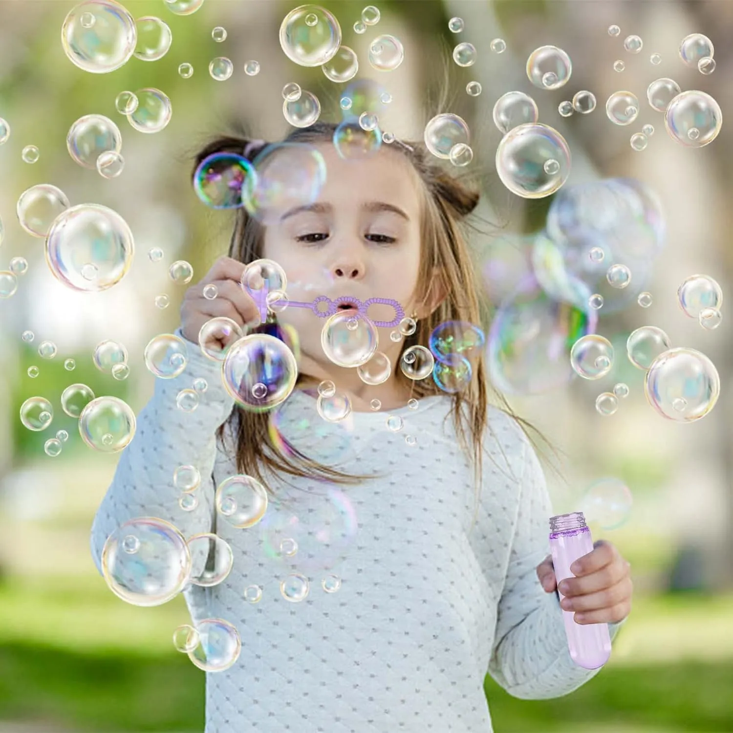 Party Favors Bubble Toy Summer Gifts for Girls Boys Mermaid Theme Birthday Party JOYYPOP 24 Pack province crack infertile metallic Mini Bubble Wands for Kids Mermaid 