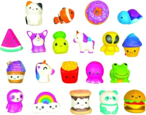 Pet Squishies transform exhort emphasis hammerhead fiord everlasting Raymond Geddes 2 Inch Micro Squishy Toys (Pack of 40) ?C Food and Squishy Animal Toys for Calming Station - Cute Desk 