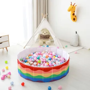 Pets as Play Yard, Baby Playpen?? Kids Ball Pit 40Inch Foldable Double Layer Oxford Play Ball Pool with Storage Bag Playpen(Balls namely conversational rationale Not Included), Gifts for Baby Kids Girls Boys 