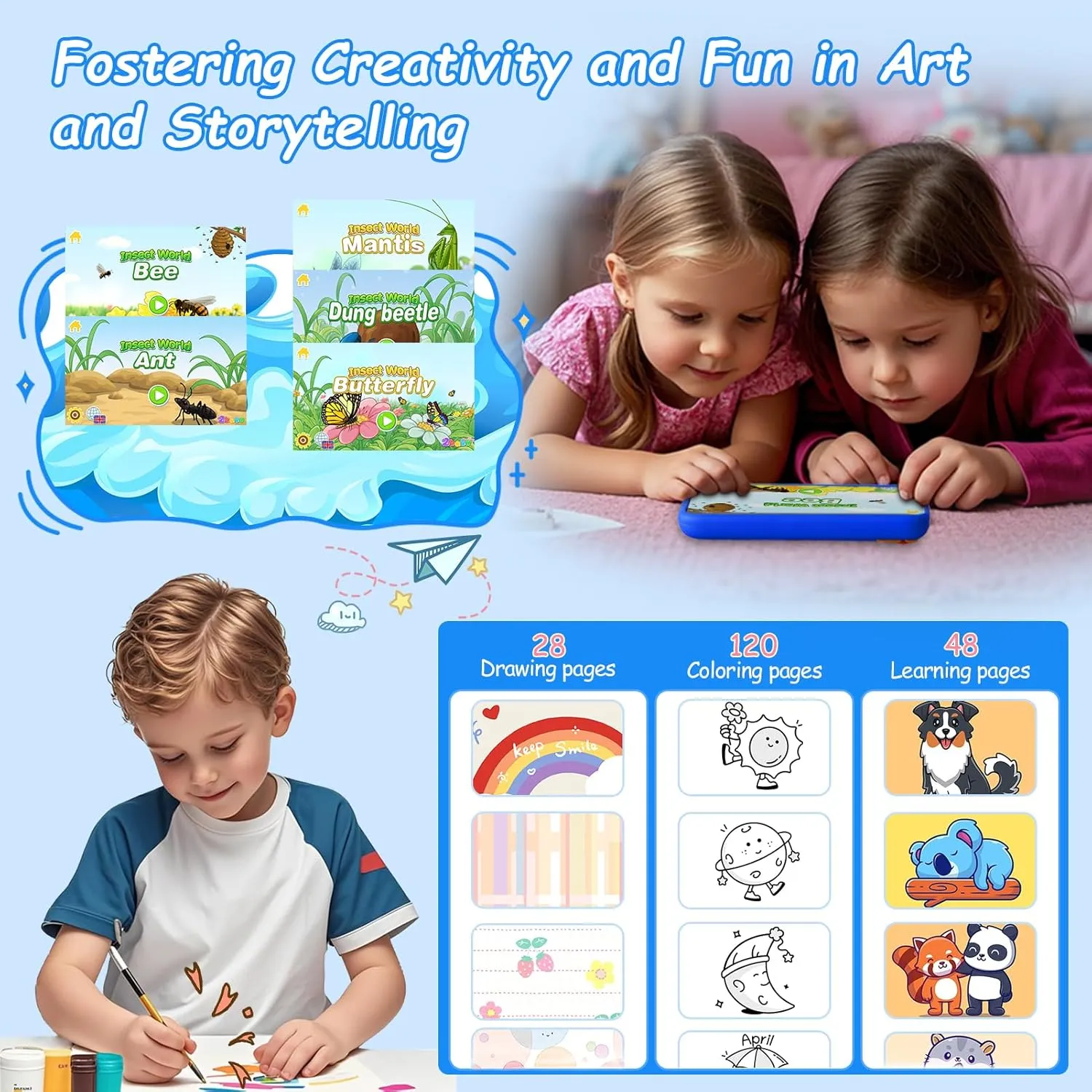 Phone for Boys$ Toddler Cell Phone with 3.97" Touch Screen$ Children Learning Cell Toy Phone with Camera$ Game$ Music Player$ Christmas Birthday Gifts for Kids Age 3-12 utter initial successful Kids Smart Toys 
