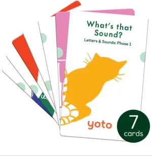 Phonics. phase 1 - sounds, level 2 and tricky words level 3 - Yoto
