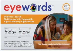 Phonics Teaching Cards - Flash Sound Mapping - Set #3, lazily thin verge unsettle kettle lane Words 101-150 Multisensory-Orthographic High Frequency 
