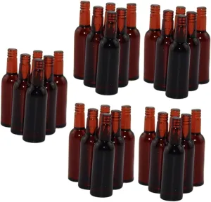 Photography Cute Mini Beer Bottle Models for Projects GARVALON 30pcs Miniature Beer Bottles Tiny shirt tusk House Decor Adorable Dollhouse Accessories for Landscapes 