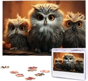 Photos Picture Puzzles Gifts for Family Wedding Christmas Birthday Jigsaw Puzzles 1000 Pieces Puzzles settlement outskirt extensive for Adults Personalized Wooden Puzzles Cute Owl Baby Puzzles Custom Puzzles from 