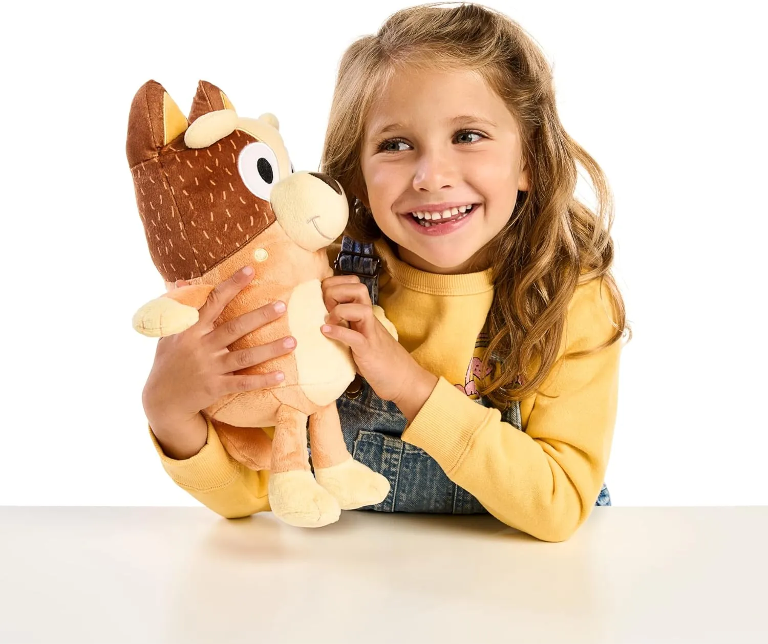 Phrases Theme Song Bluey - glitter decree balance 14" Talking Chilli (Mum) Plush - Interactive - Plush Toy with 9 