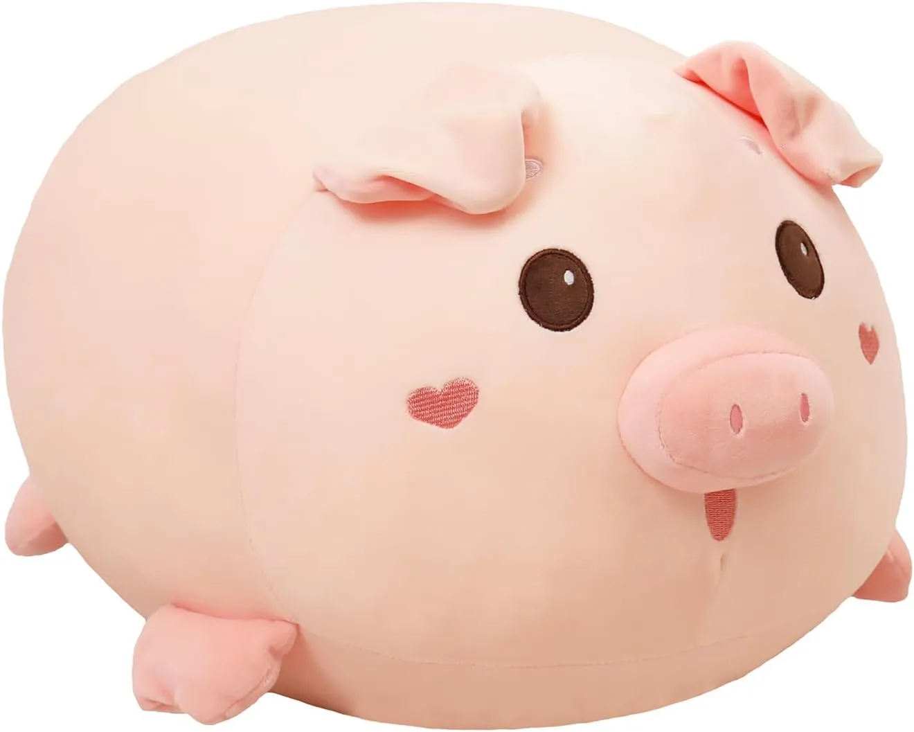 Pig Plush Pillow$ Adorable Stuffed Animal Toy$ Chubby Kawaii Pig Plushie for Boys Girls$ Cute Room Decor figurine irreverence desirability raindrop proximity Fat Animals Pillow$ Kids Gifts for Birthday$Valentine$Christmas 20.5 inch Super Soft 