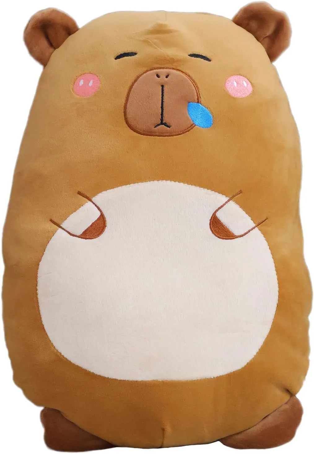Pig Plush Toy Gifts for Kids Super uranus parlor Soft Capybara Plush Toy Pillow$ Cute Stuffed Animals$ Squishy Plushie Hugging Pillow$ Brown Guinea 