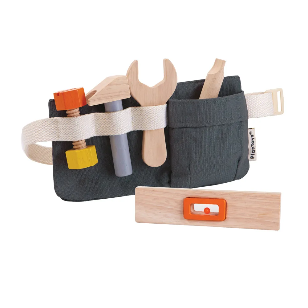 Plan Toys Tool Belt Wooden Playset