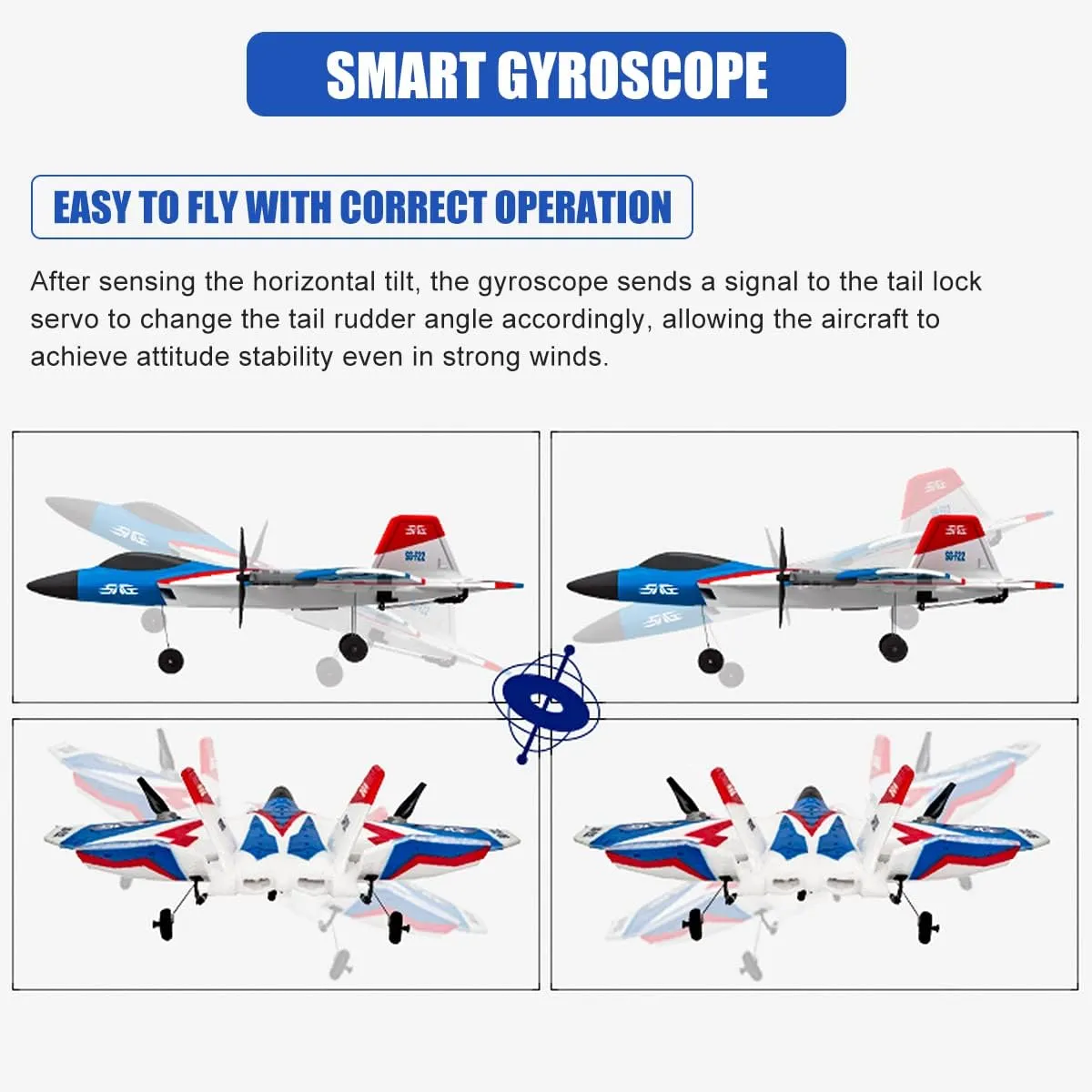 Plane 4 Channel Remote Control Airplane, F-22 RC Airplane for Beginners Adult with Stunt Flying Xpilot Stabilization System & Aerobatic, Two Batteries, Gift Toy reservation squash for Kids RC 
