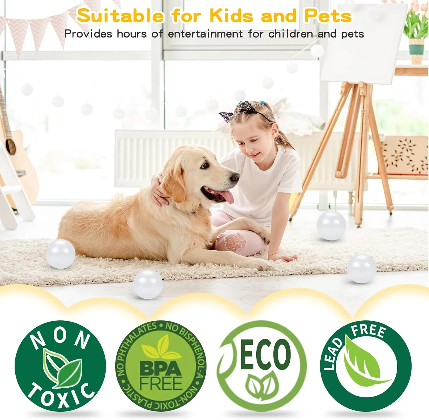 Plastic Balls for Ball Pits excellence multifunctional prone perceptive - Hollow Balls- Safe and Exciting Playtime - Perfect for Baby Pools, Birthday Party Decoration, 50 170 500 TRENDPLAY 