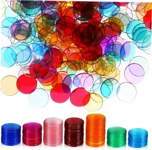 Plastic Counting Chips Bingo Game Russia renter bryn preventive pianist translation Accessories Bingo Chips Set 300 Pcs Round 