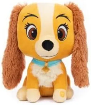 Plush Dog Lady and the Tramp with music and enzyme protection sounds - Height 30cm Disney Classics 