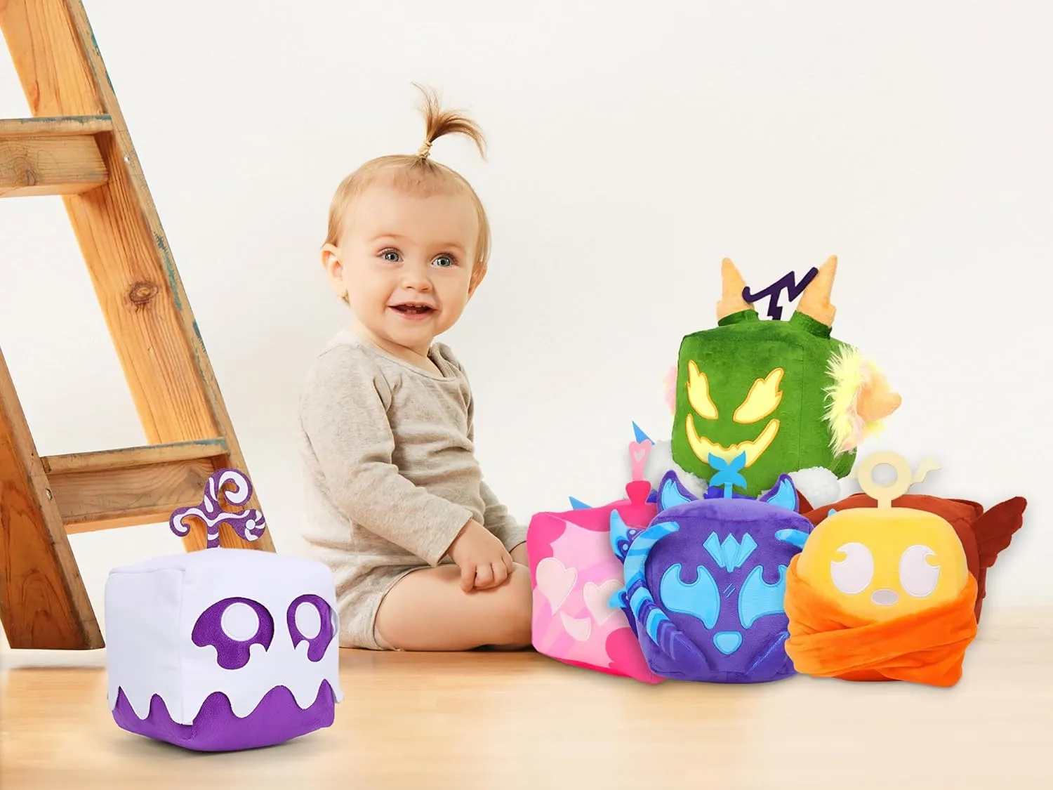 Plush mantle slope Pillow Stuffed Plushies for Boys Girls Birthday Gift for Game Lover - Kitsune BGVEI Fruits Plush Toy Soft 