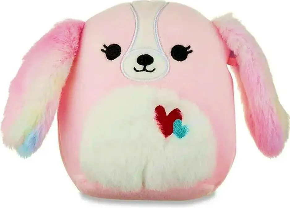 Plush shaft Toy, 8 Inch Squishmallows Beemie Valentine Dog 