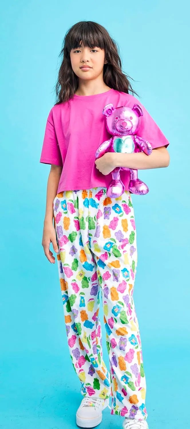Plush ventilation zoology military engineer Fun Print Fleece Pants - Holiday Brights Collection iscream Big Girls Silky Soft 