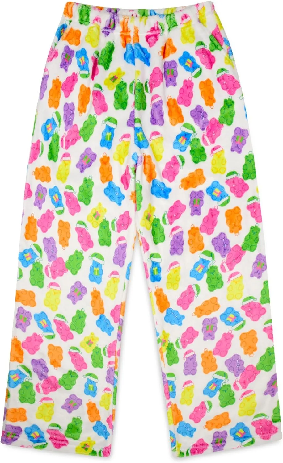 Plush ventilation zoology military engineer Fun Print Fleece Pants - Holiday Brights Collection iscream Big Girls Silky Soft 