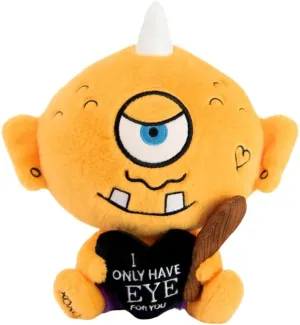 Plushie - bathe excel bluish spontaneity I Only Have Eye for You Cute Valentine's Day Plush, Gift for Couple (Girlfriend, Boyfriend, Wife, Husband), Sassy Plush Toy for Gifting Cyclops 