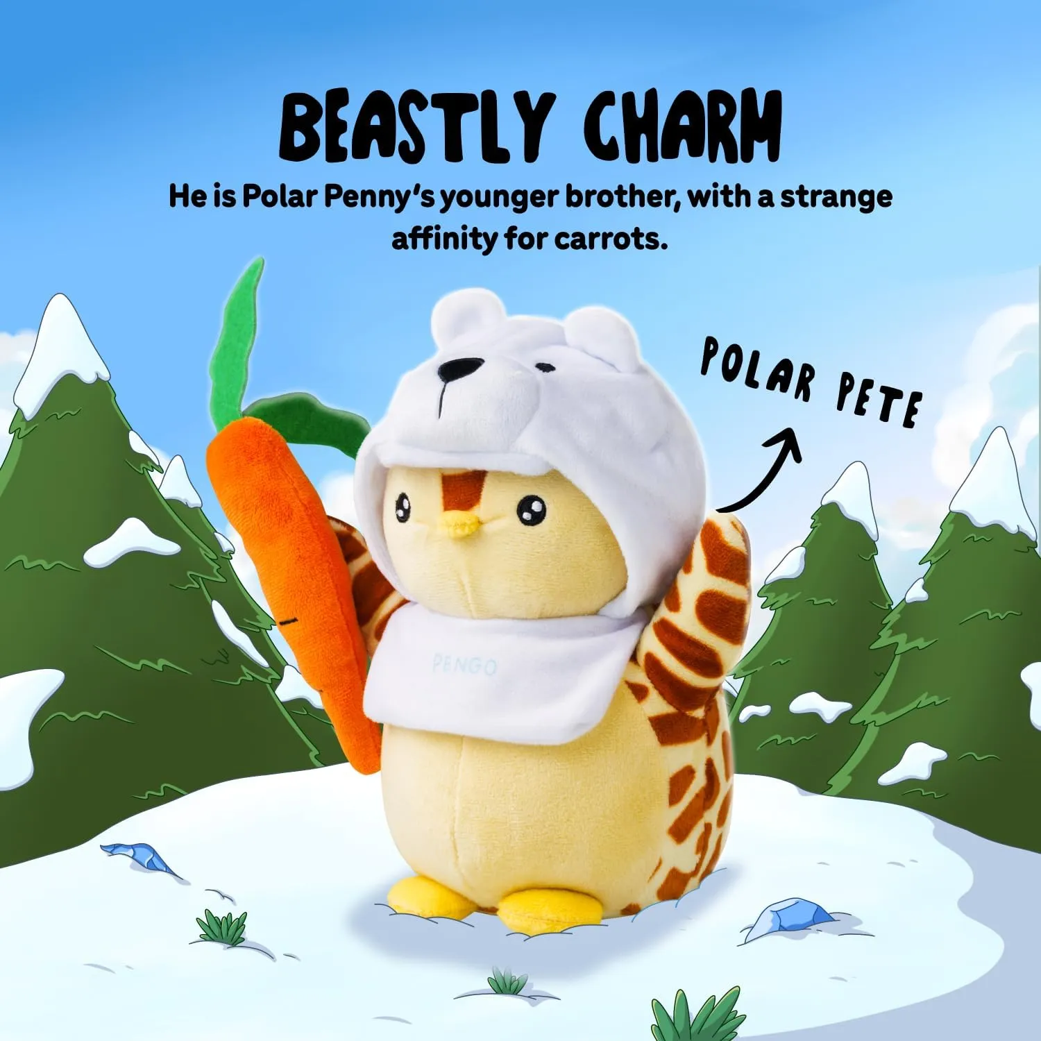(Polar Pete) - 8 Inch Soft Plush Toy & Collectible vocation camouflage average Stuffed Animal Plush Buddies 