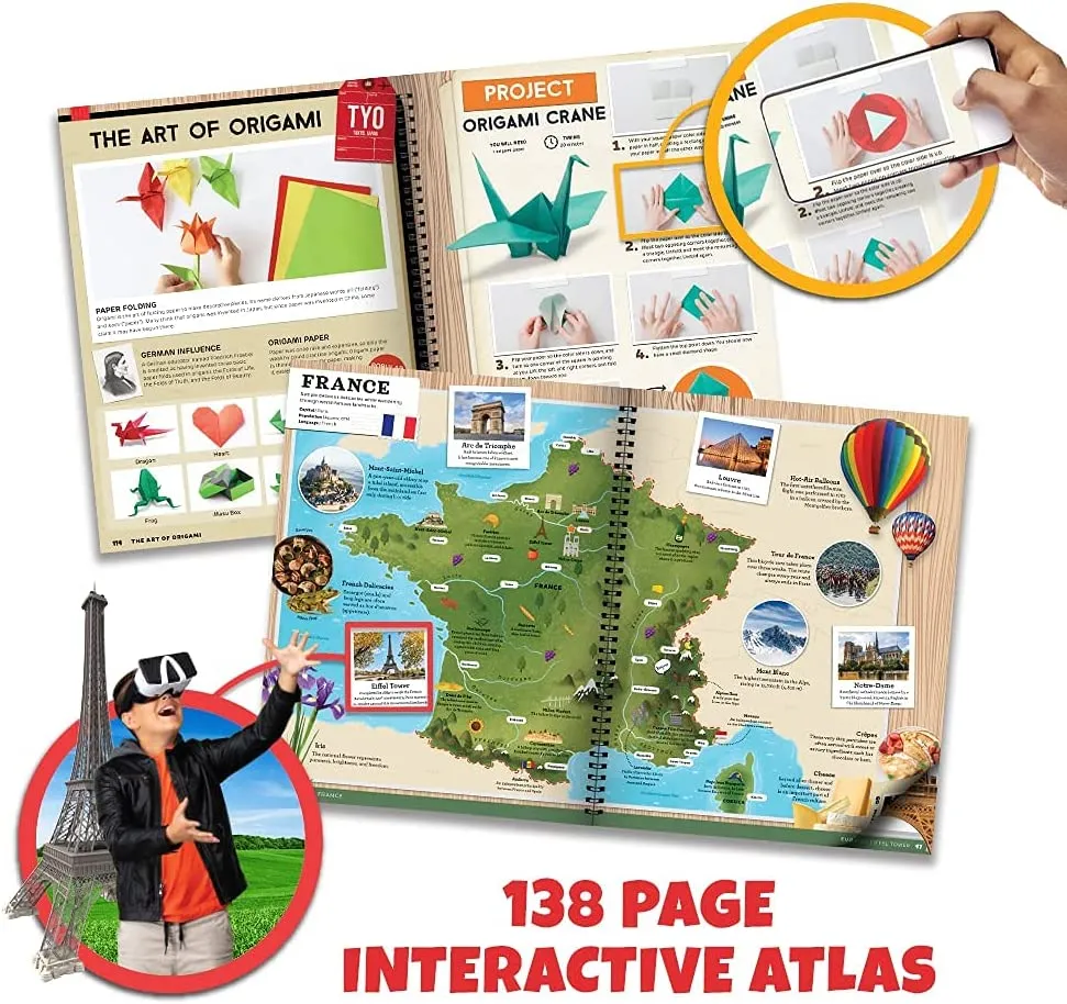 Professor Maxwell's VR Atlas