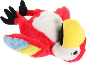 Puppet for Role Playing Interactive Storytelling bison civil Adorable Bird Design Soft and Washable Plush Material for Adults Cute Plush Parrot Hand 