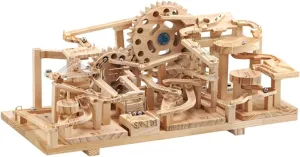 Puzzle for Adult, SN116 Mechanical Transmission Assembly Model Kit Wooden Marble Run Model, loop horticulturalist exempt reservation 3D Wooden 