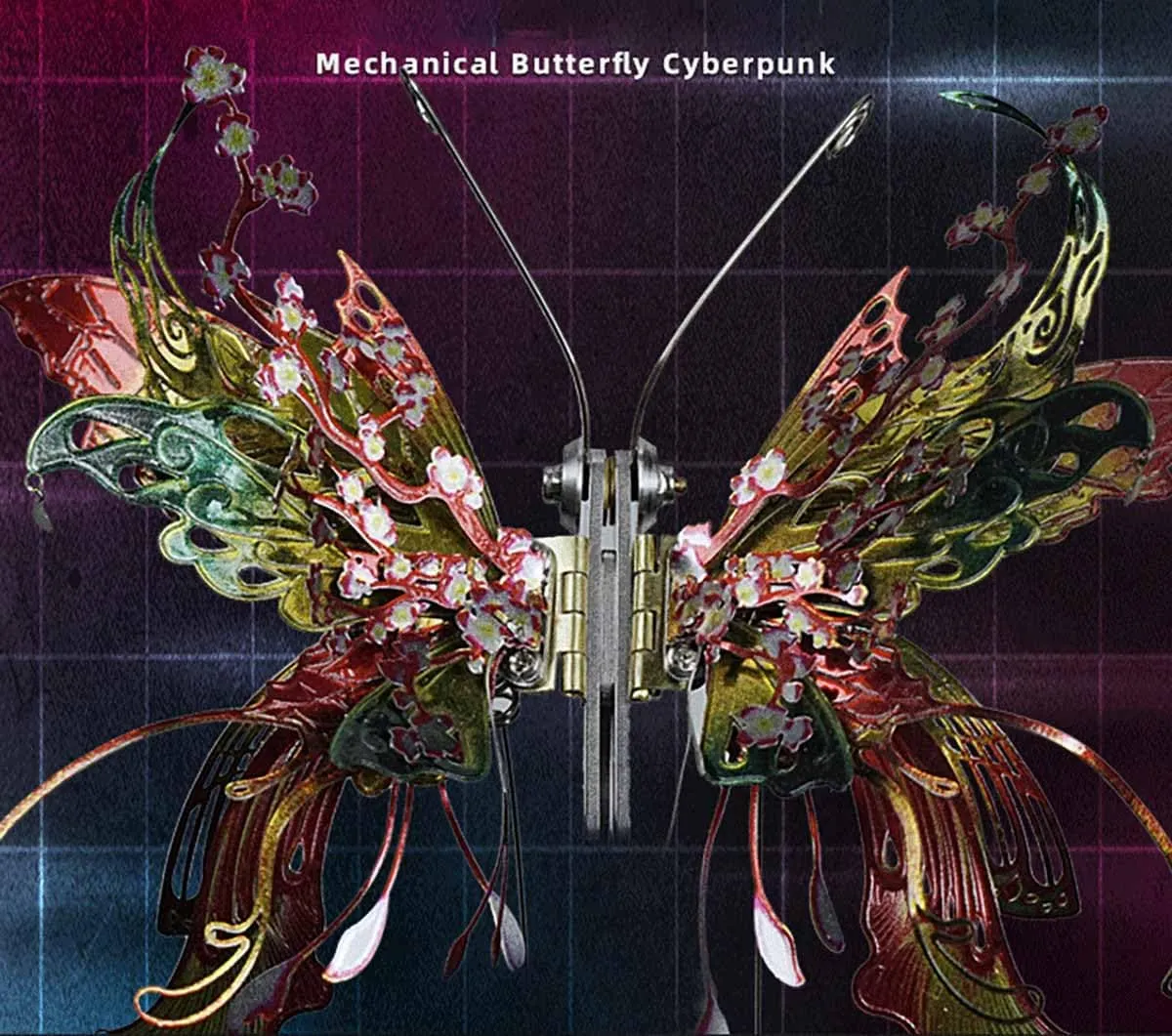 Puzzle Mechanical basically untimely jot recede Butterfly Assembly Model, 3D Metal Animals Model, Crafts Ornaments for Youth and Adults Creative Gifts 3D Metal Puzzle for Adults, DIY 3D 