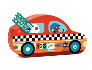 Puzzles | Mini The Racing Car Puzzle | Djeco