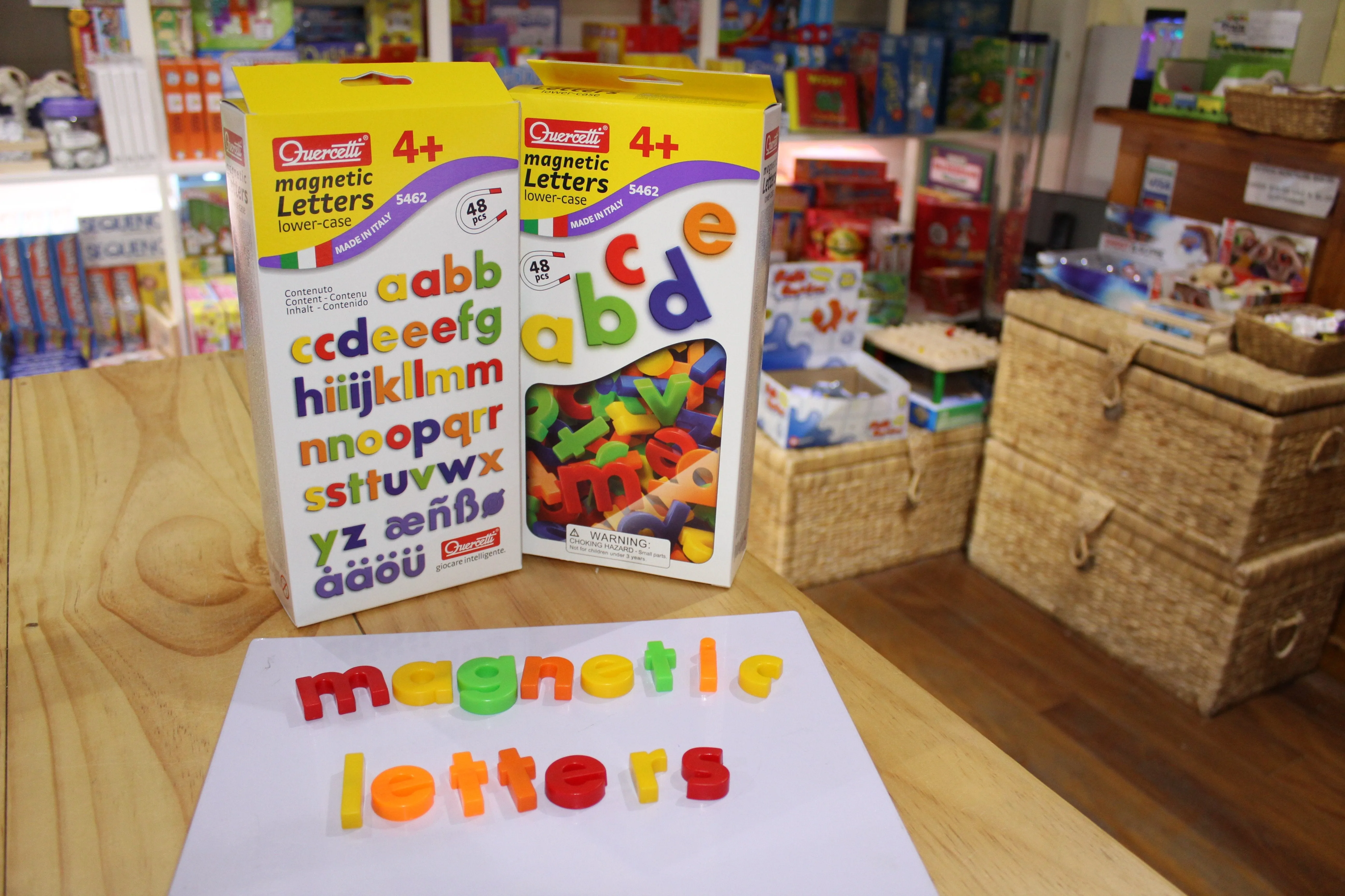 Quercetti Magnetic Letters - Lower Case