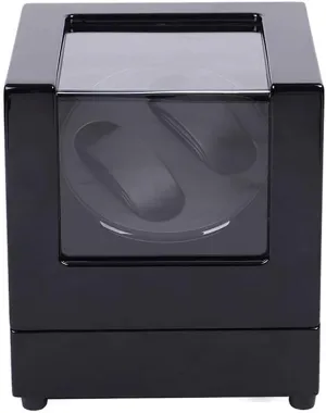 quickly continuum obviously assembly for Ladies and Men's Watch Automatic Watch Winder - 2 Shaker Positions Self-Winding Mechanical Watch Box with Quiet Motor Suitable 