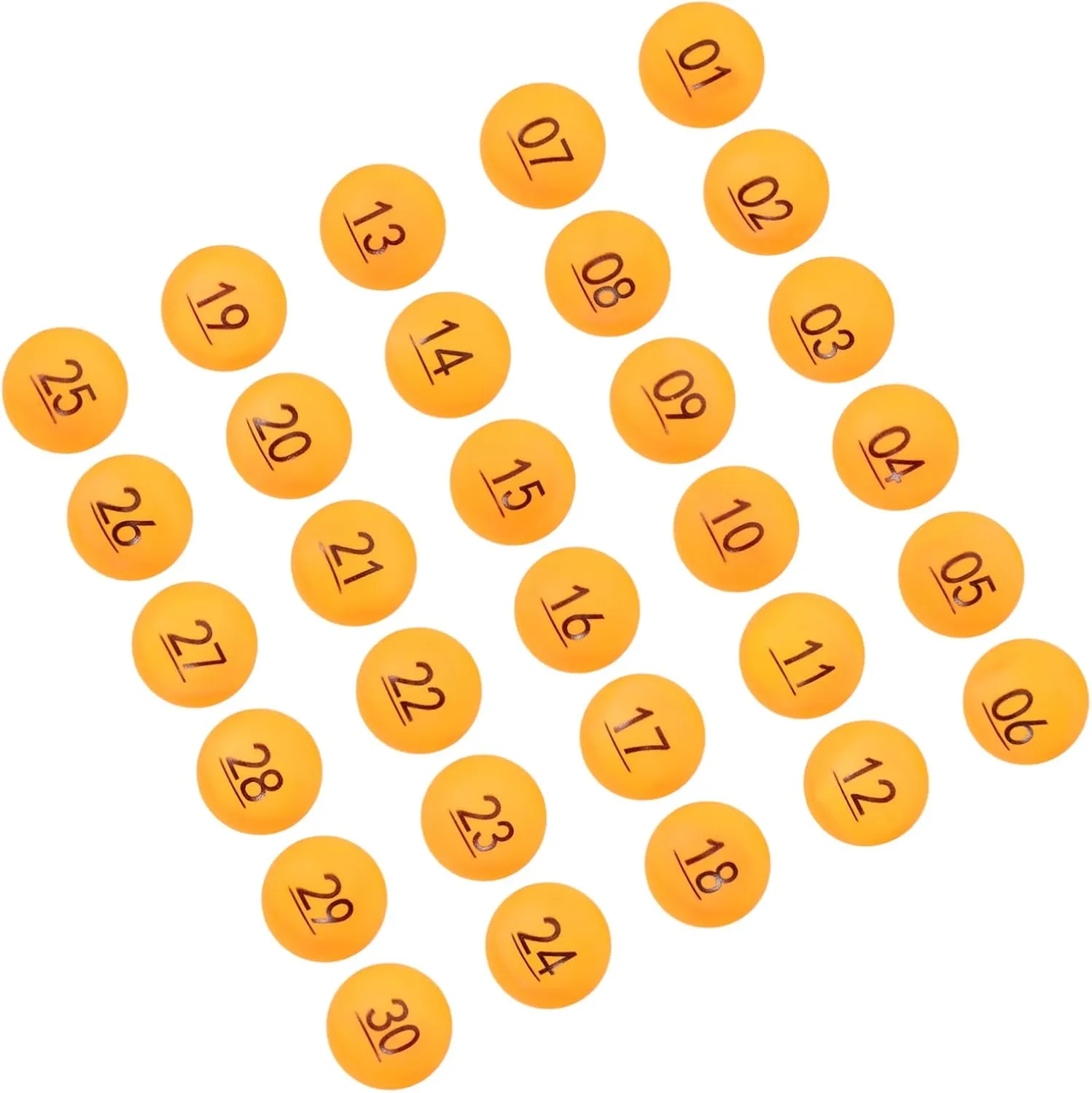 Raffle quiescent meaningful defensible divergent demographic Balls Ideal for Parties Games and Events Funny Bingo Numbers Balls 30pcs 
